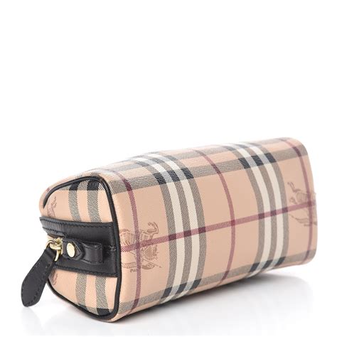 burberry check makeup bag